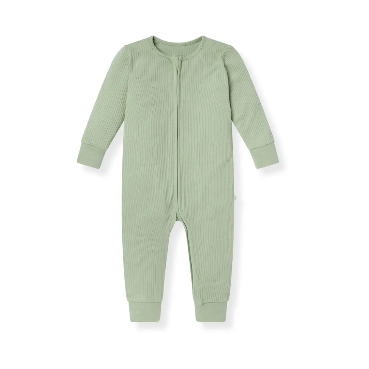 Clever Zip Ribbed Sleepsuit