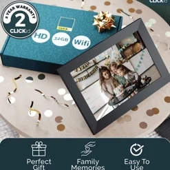 Clickid Snap10 Digital Photo Video Frame
