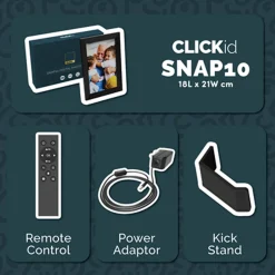Clickid Snap10 Digital Photo Video Frame
