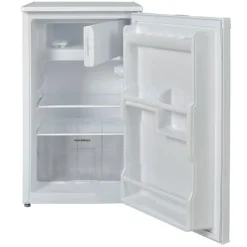 48cm Freestanding Under Counter Fridge with Ice Box White