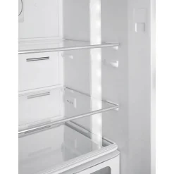 60cm 50s Style Right Hand Hinge Fridge Freezer Black