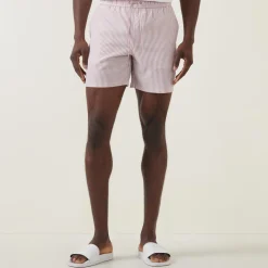 Colbert Striped Seersucker Swim Shorts