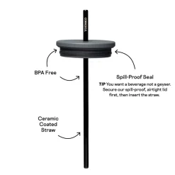 Cold Cup with Straw 710ml