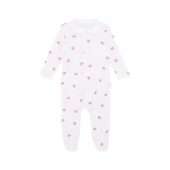Collared Heart Sleepsuit