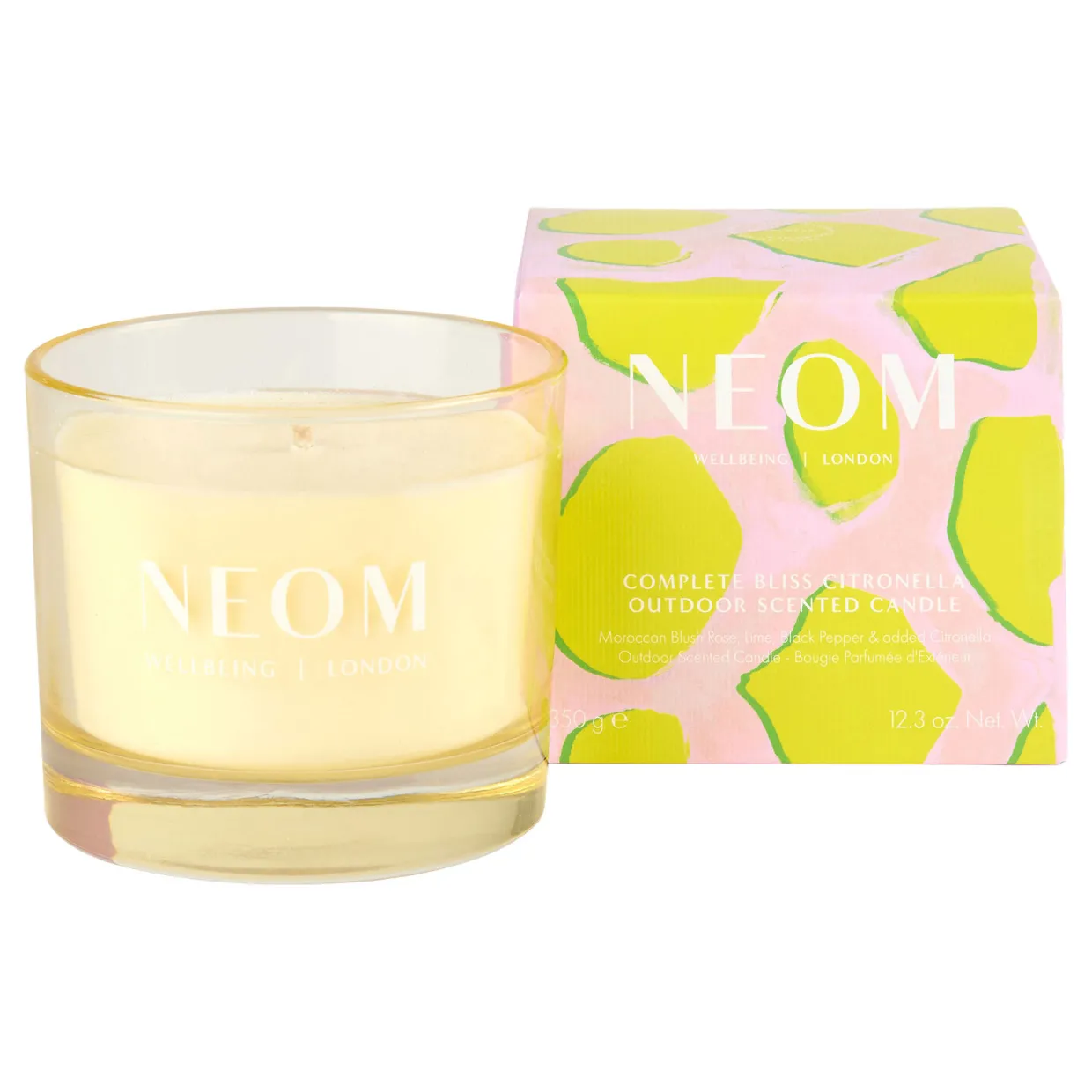 Complete Bliss Citronella Three Wick Candle 420g