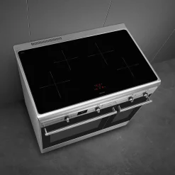 Concert Stainless Steel 90cm Double Cavity Induction Cooker