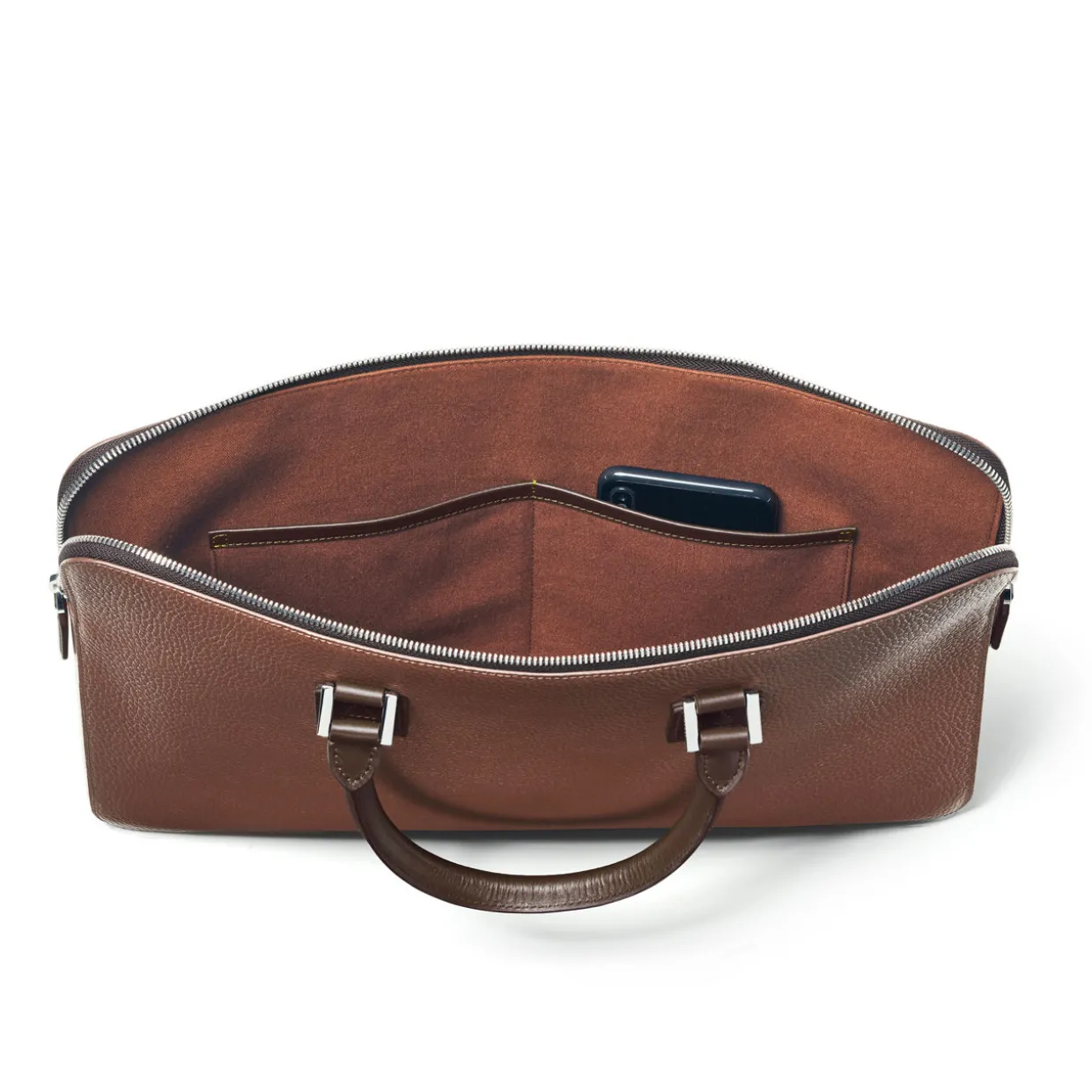 Connaught Pebbled Leather Folio