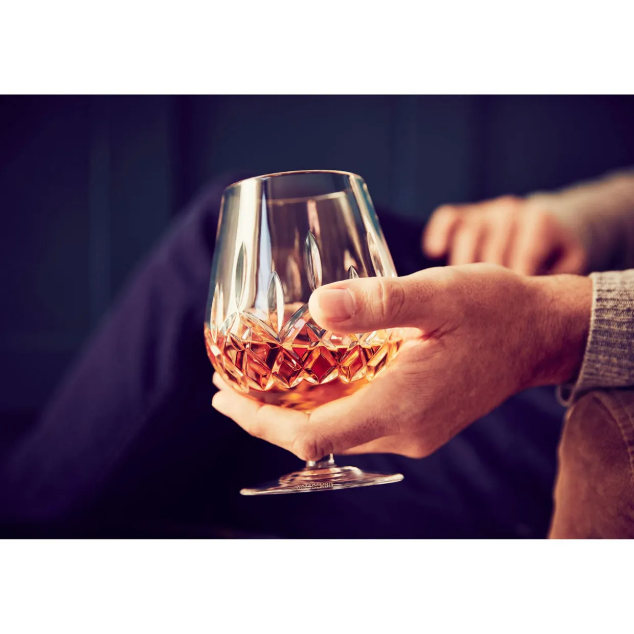 Connoisseur Lismore Brandy Balloon Pair