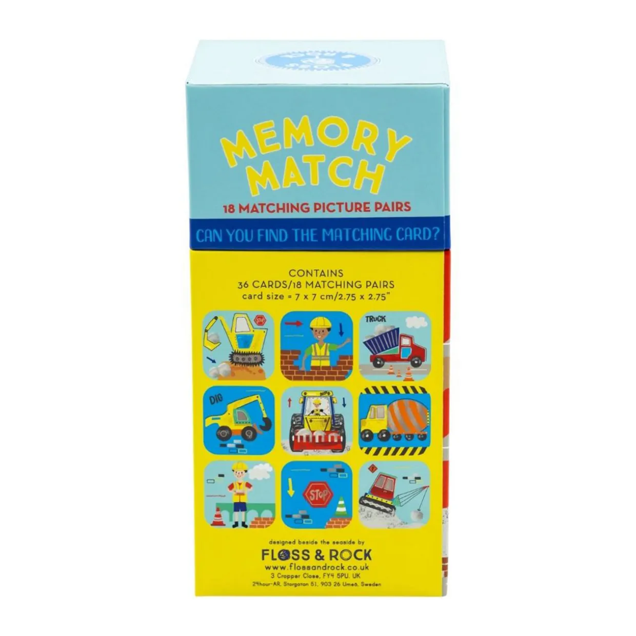 Construction Memory Match Game