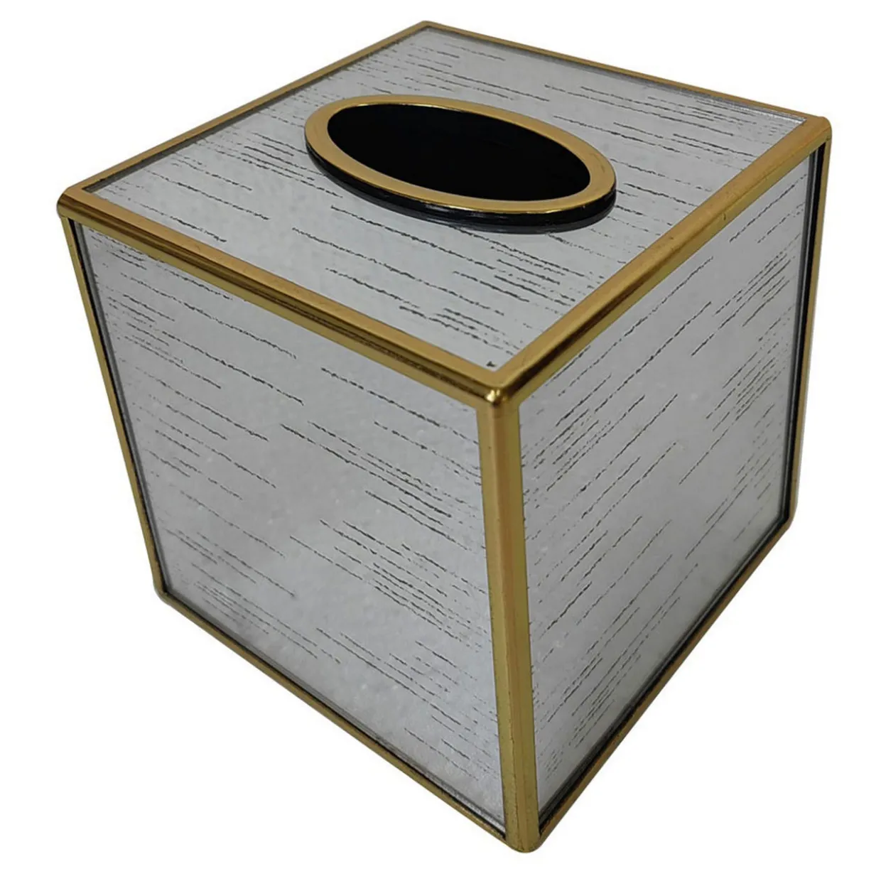 Contrast Trim Tissue Box