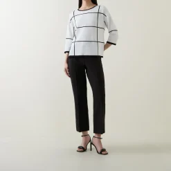 Contrast-Trim Tunic