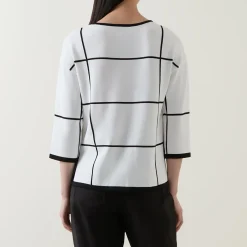 Contrast-Trim Tunic