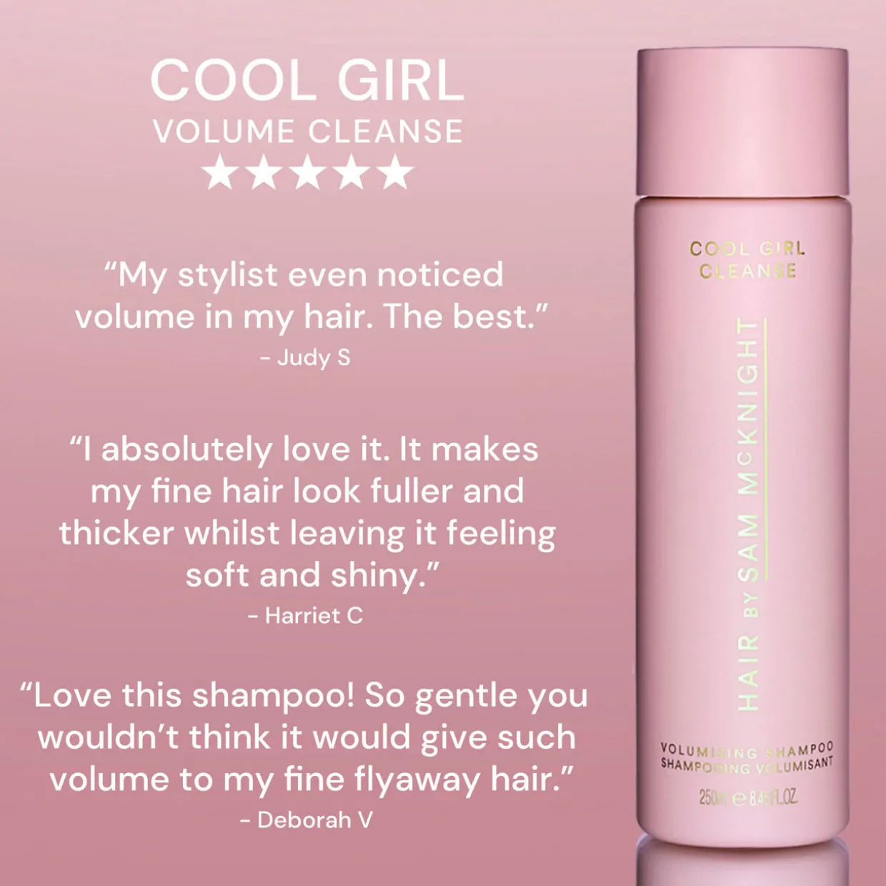 Cool Girl Volume Cleanse Volumising Shampoo