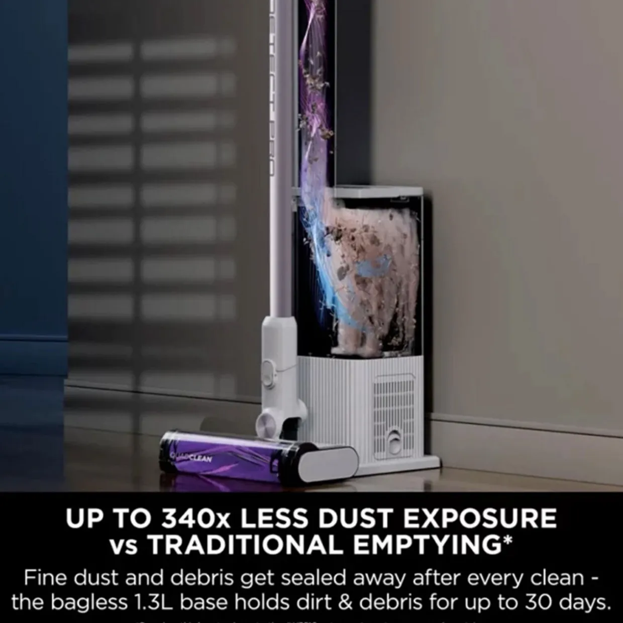 Cordless Detect Pro with Auto Empty 1.3L