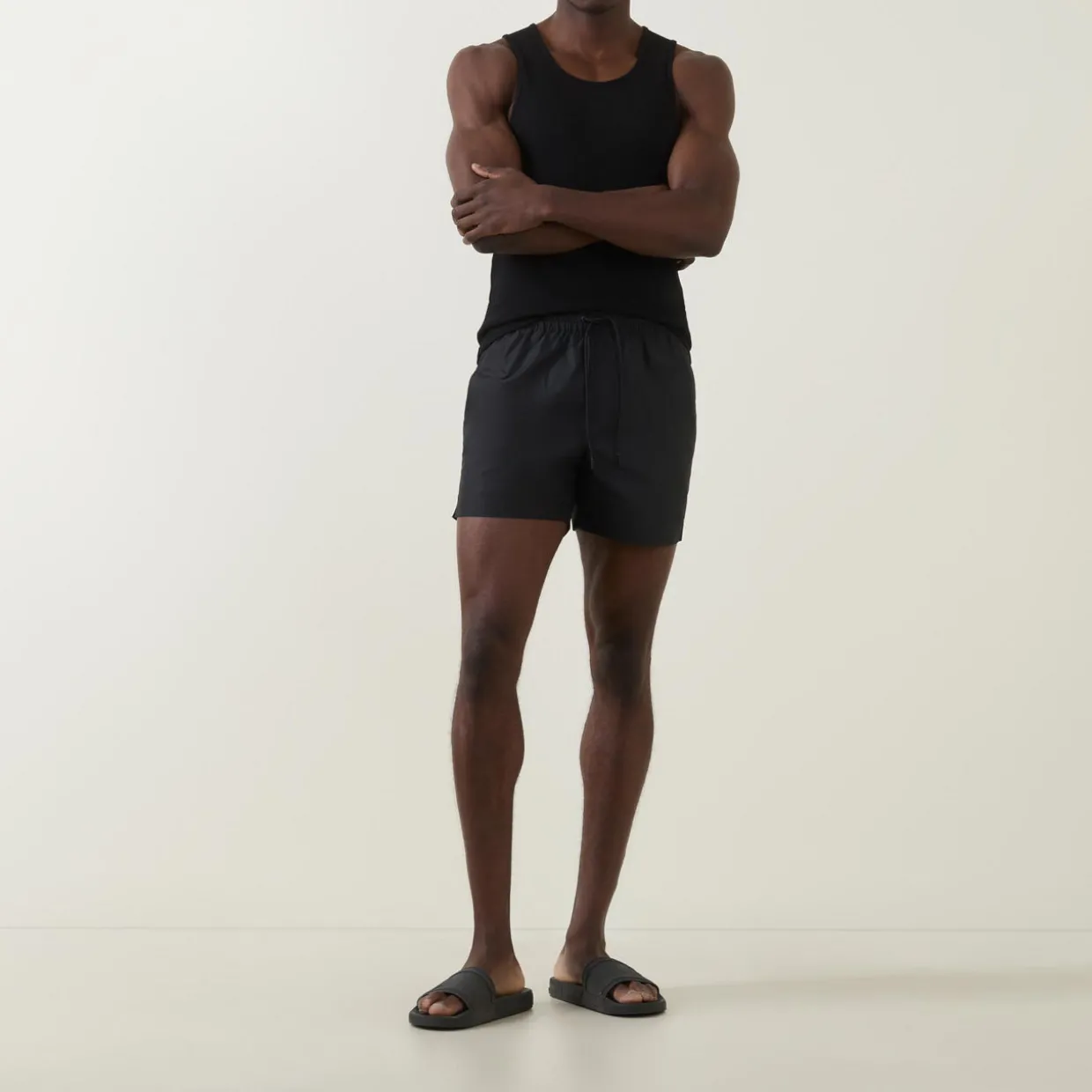 Core Logo Taped Swim Shorts