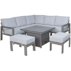 Costa Mini Modular Garden Set & Cover Grey