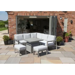 Costa Mini Modular Garden Set & Cover Grey