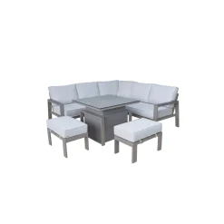 Costa Mini Modular Garden Set & Cover Grey