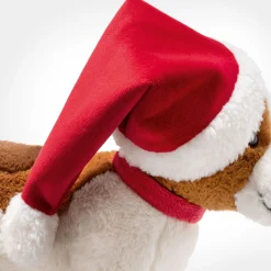 Cosy Christmas Snuffy Dog 14cm