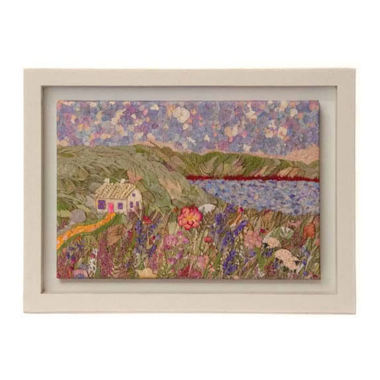 Cottage Canvas Framed Print