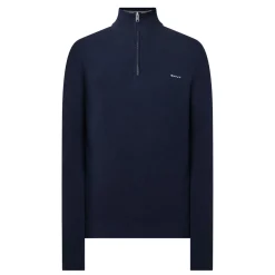 Cotton Half-Zip Sweater