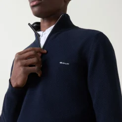 Cotton Half-Zip Sweater
