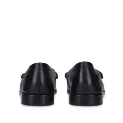 Crackle Penny-Trim Loafers