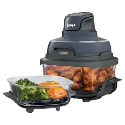 CRISPi 4-in-1 Portable Glass Air Fryer Cyber Space