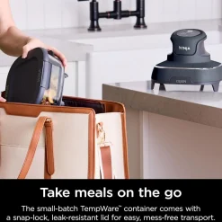 CRISPi 4-in-1 Portable Glass Air Fryer Cyber Space