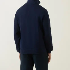 Crocodile Logo Half-Zip Sweatshirt