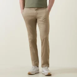 Crocodile Logo Slim Chinos