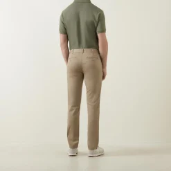 Crocodile Logo Slim Chinos