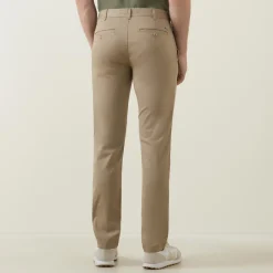 Crocodile Logo Slim Chinos