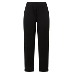 Cropped Slim-Leg Trousers