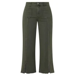 Cropped Wide Leg Jeans