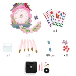 Cuckoo Decorating Clock Set