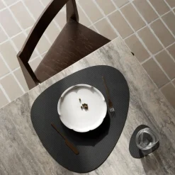 Curve Corduroy Coaster Black