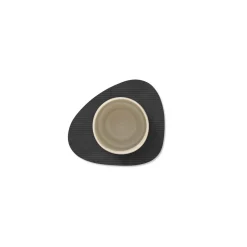Curve Corduroy Coaster Black