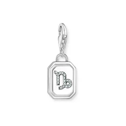 3D Capricorn Star Sign Charm
