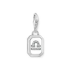 3D Libra Star Sign Charm