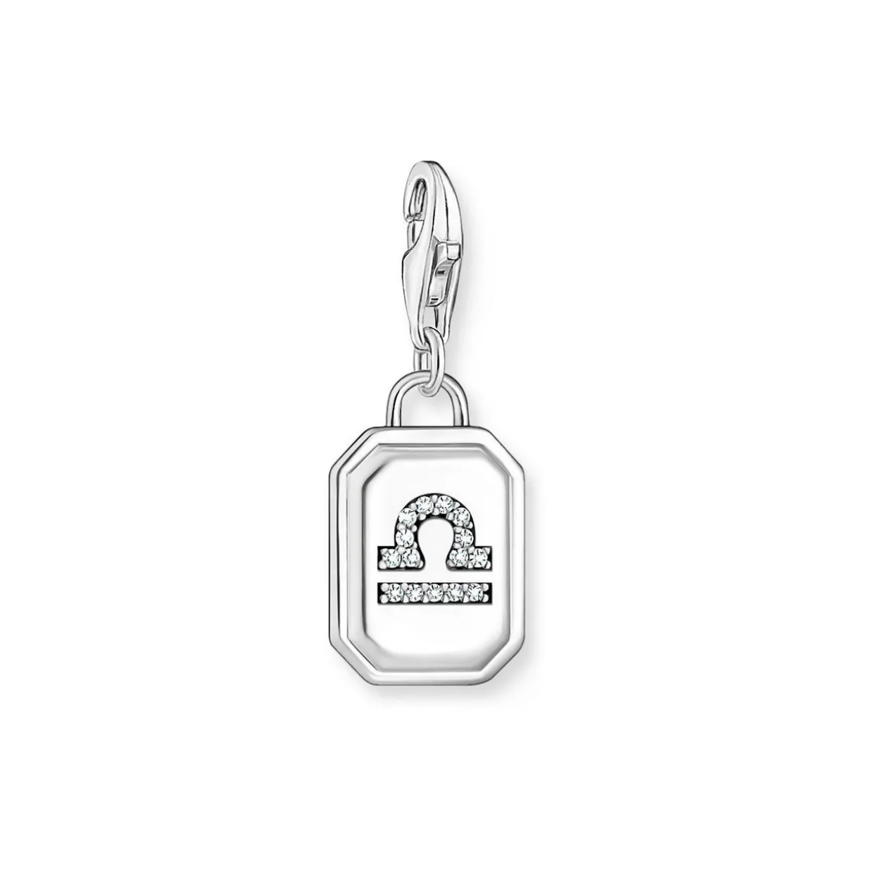 3D Libra Star Sign Charm