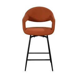 Dahlia Counter Chair Orange
