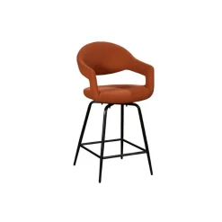 Dahlia Counter Chair Orange
