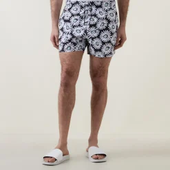 Daisy Print Swim Shorts