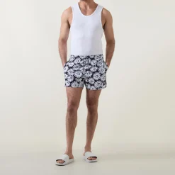 Daisy Print Swim Shorts