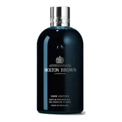 Dark Leather Bath and Shower Gel 300ml