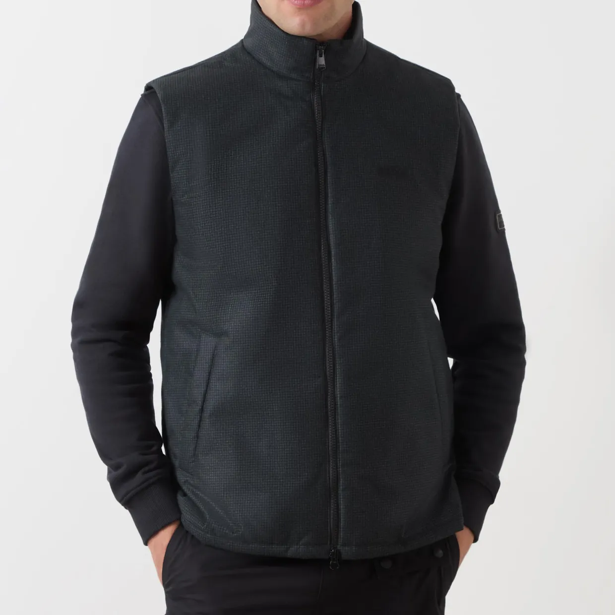 Darton Check Gilet