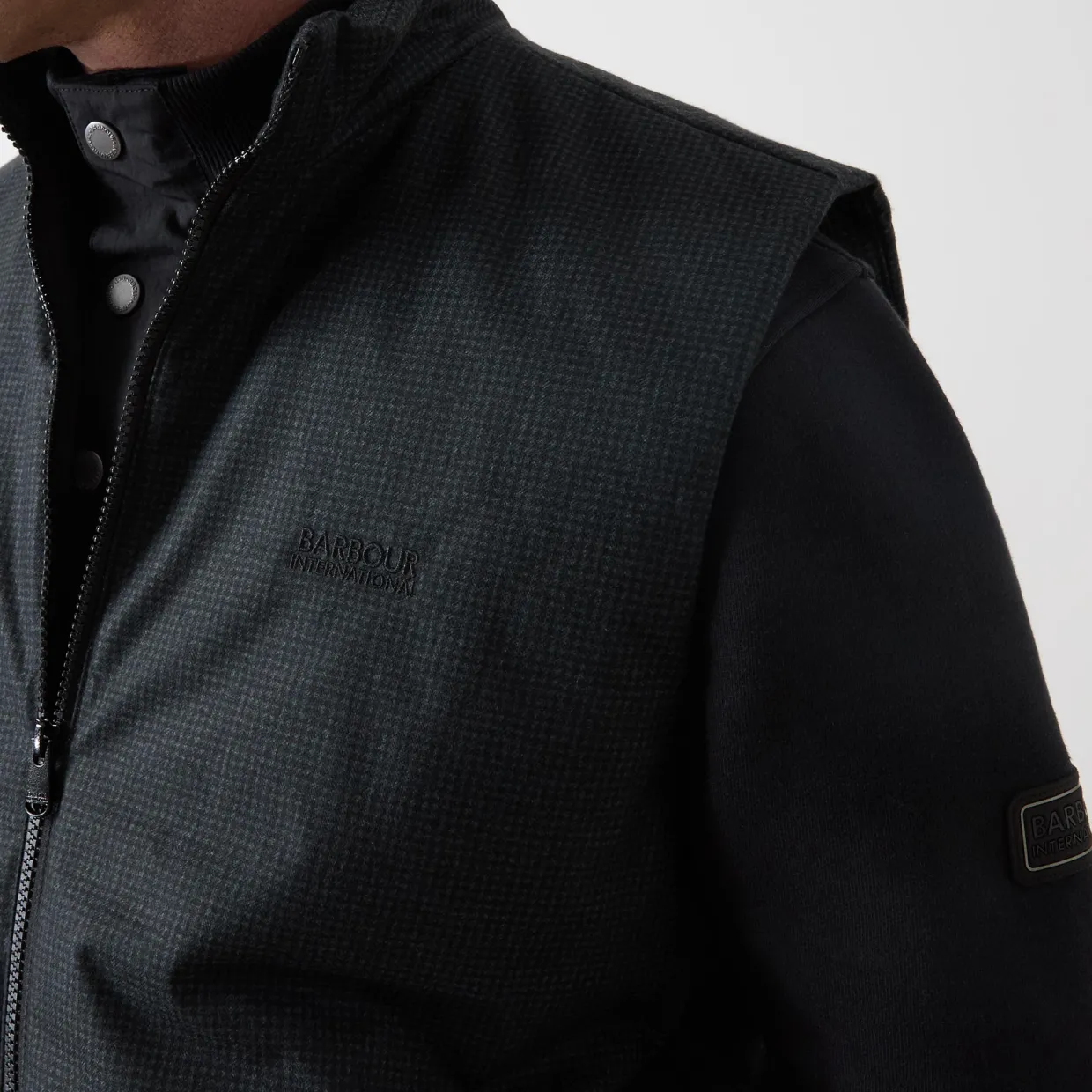 Darton Check Gilet