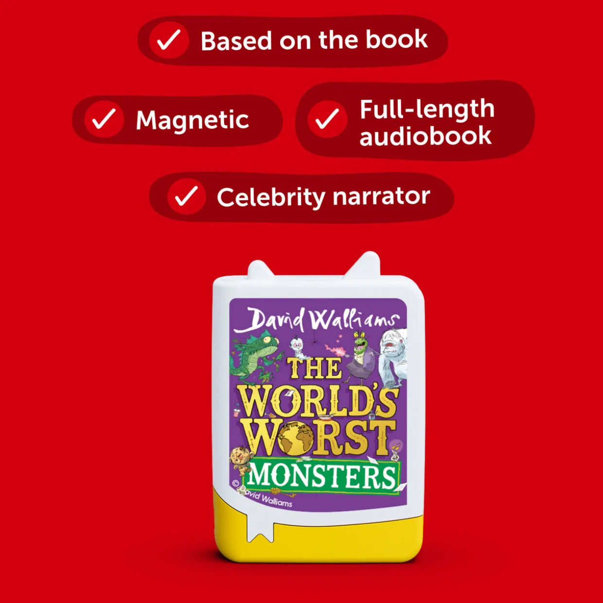 David Walliams The World's Worst Monsters Audiobook