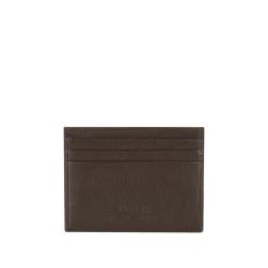Debossed Logo Textured Cardholder